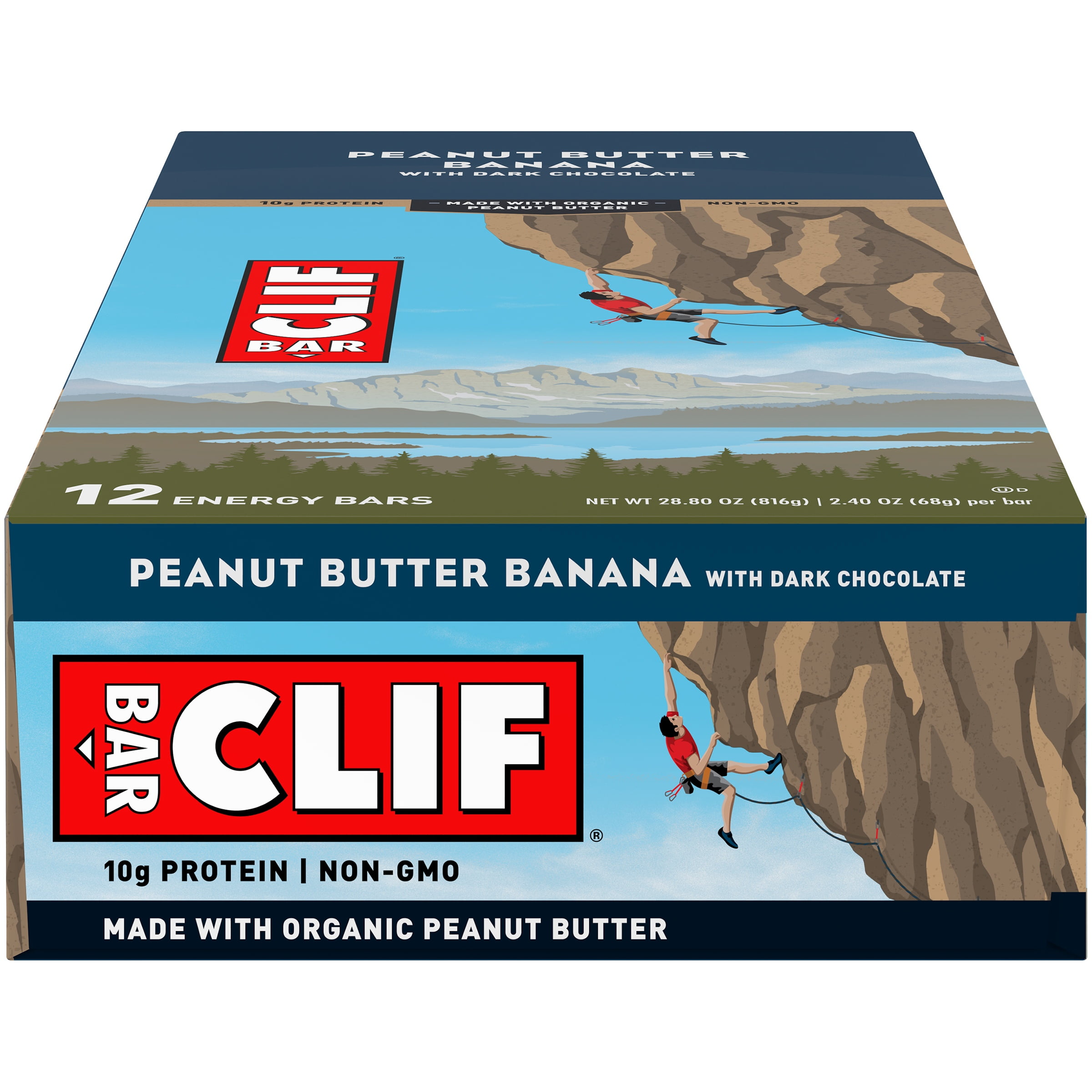 24 x 68g Bars Special Offer SAVE 11% 2 x boxes of 12 Clif Energy Bars 