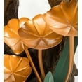 thumbnail image 6 of Wind & Weather Realistic Indoor/Outdoor Woodland Stump Fountain with Metal Lily Pads, 6 of 13