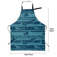 thumbnail image 5 of Uemuo Turtles and Waves Pattern Waterproof Apron Adjustable Dishwasher Apron- Apron for Women Men Heavy Duty Work Apron for Dishwashing Chemical Lab, 5 of 9