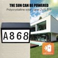 thumbnail image 1 of Luz LED Solar con número de casa para exteriores señal de Ehuebsd advertencia con letras para la placa de la puerta, 1 of 9