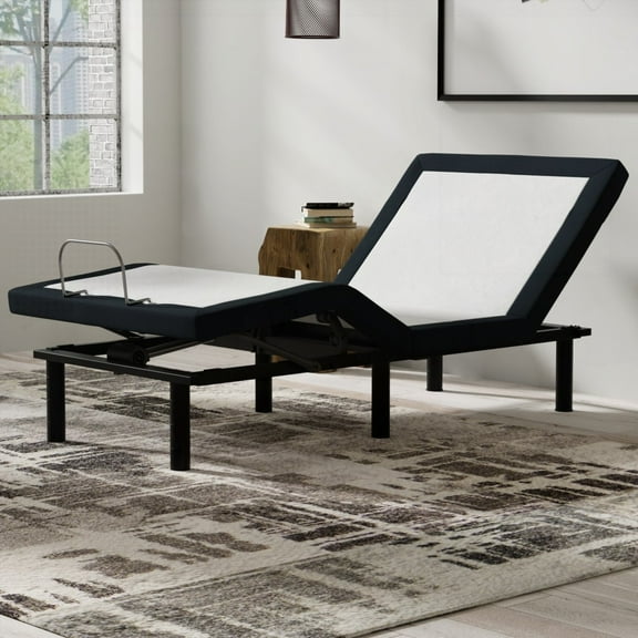 T2 Twin Long Adjustable Base: Pillow Tilt 30°, USB Ports, Head & Foot Massage Options