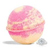 Ivy & Bauble Handmade Tropical Fruit Scent Jewelry Bath Bombs with Surprise Ring|Made in USA | No Paraben, No Preservatives, No Phosphate| Therapeutic Moisturizer for Bubble & Spa Bath| 8oz- Size 5