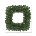 thumbnail image 2 of Vickerman C164824 Oregon Fir Square Wreath - 24 in., 2 of 2