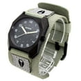 thumbnail image 3 of Nixon Men's A590043 The Scout Black Dial Black IP Steel Gray Nylon Cuff Strap Watch, 3 of 4