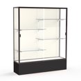 thumbnail image 7 of Waddell 375MB-SN-PE Spirit 60 x 72 x 16 in. Purple Base Floor Display Case with 5 ft. Length&#44; Mirror Back - Satin, 7 of 7