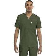 Code Happy Men's V-Neck Antimicrobial Scrub Top