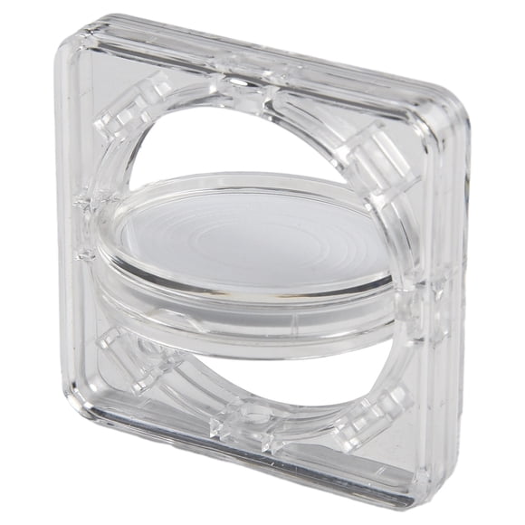 High-Quality Transparent Acrylic Coin Display Case for Collectible Medals 4cm