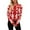 Red, variant on Women's Fashionable Round Neck Long Sleeved Heart-shaped Contrasting Button Casual Sweater Jacket for Valentine's Day Fall Winter Romantic Evenings,Red,M