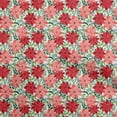 thumbnail image 1 of oneOone Cotton Poplin Red Fabric Asian Floral Quilting Supplies Print Sewing Fabric By The Yard 42 Inch Wide, 1 of 4