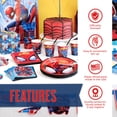 thumbnail image 3 of Kit de cumpleaños de Spiderman para 16 personas, 3 of 6