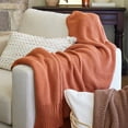 thumbnail image 3 of Better Homes & Gardens Brown Cotton-Blend Chunky Knit Throw, 50" x 60", 3 of 6