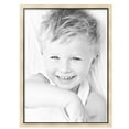 thumbnail image 2 of ArtToFrames 25" x 34" Silver with Black Lip Picture Frame, 25x34 inch Multi Wood Poster Frame (WOM-5193),  Pack, 2 of 7