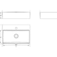 thumbnail image 4 of 78.10-lb Aqua Grille-patterned Bathroom Vanity with DTC Hinges for Rust-free Bathroom Storage, 4 of 6