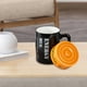 thumbnail image 5 of Taza de de cerámica creativa Forma de batería 3D de 350 ml con tapa Tae Cup Taza de para Regalos , cerveza, té o chocolate, 5 of 9