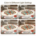 thumbnail image 7 of ODIKA 4'x6' Washable Area Rug Non-Slip, Chair-Friendly, Flatwoven Door Scroll Lgbt Striped Bold Motif Interlocking Doormat Welcome Refined for Home Office, Under Desk, 7 of 7