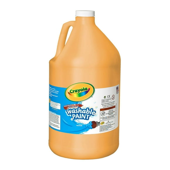 Crayola Washable Paint 128 oz, Peach