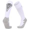 thumbnail image 2 of WEAIXIMIUNG Long Socks Adult Soccer Socks Striped Pattern Long Comfortable Breathable Non Sole Sports Style, 2 of 4