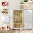 thumbnail image 4 of HOMCOM 2.1 Cubic Feet Compact Mini Freezer with Adjustable Temperature, 4 of 10