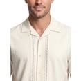 thumbnail image 6 of Havanera Men’s and Big Men's L-Shape Embroidered Cotton-Lyocell Short Sleeve Shirt, S-5XL, 6 of 8