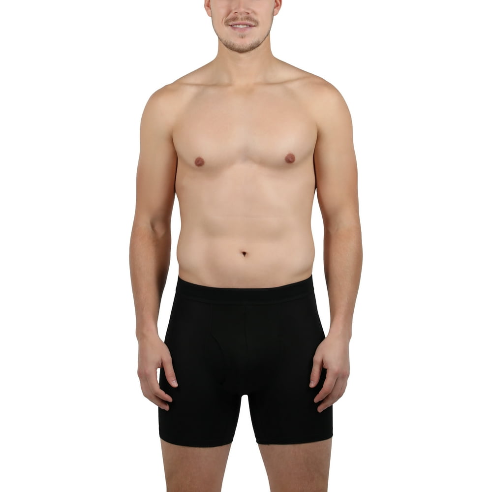 Athletic Works Athletic Works Sustainable Men's Mesh Boxer Briefs, 3