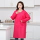 thumbnail image 5 of Delantal de cocina unisex de manga larga: impermeable, bolsillos grandes, correa ajustable, delantal para cocinar/hornear/barbacoa, 5 of 5