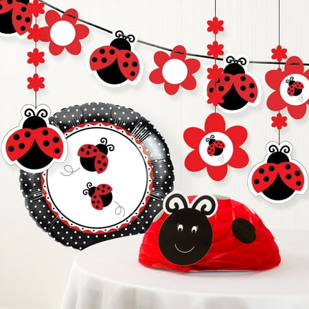 Ladybug Fancy Birthday Party Decorations Kit