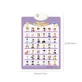 thumbnail image 3 of Chmadoxn Interactive English Learning Talking Wall Chart - Educational Alphabet Numbers Shapes Poster for Toddlers Ages 2-6, Speech Sensory Toys, Preschool Classroom Home Gifts, 3 of 6