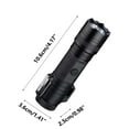 thumbnail image 3 of Needhep Multi-Purpose Kids Flashlights for CampingMulti-Purpose Flashlight Battery, Folding Camping Lights, Camp Flashlights for Teens Long Lasting for Camping (Black), 3 of 9