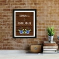 thumbnail image 4 of Designs ByLITA Happiness Is Homemade, 5 x 7 Black Wall Print (Framed) | Home Decor, 4 of 7