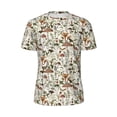 thumbnail image 5 of Wukai Mushroom Garnish Print Men's Short-Sleeved Mesh T-Shirt,Quick-Dry Short Sleeve Workout T-Shirt-Medium, 5 of 8