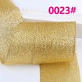 thumbnail image 1 of 10Meters Ribbons Gold Silver Glitter Silk Satin Ribbons Crafts Wedding Decorative DIY Ribbons Bow Christmas Gift Wrap Decor, 1 of 4