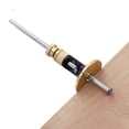 thumbnail image 2 of Medidor de marcado de ruedas - Kit de trazador de carpintería Cortadores de repuesto Herramientas de madera Escala graduada en pulgadas Herramienta de trazado de barra de metal sólido, 2 of 5