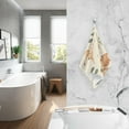 thumbnail image 6 of Baby Deer and Green Leaves Hand Towel Bath Towels Face Towels Cotton Absorbent for Home Hotel Spa Swimming Yoga Sports, 6 of 7