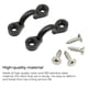 thumbnail image 2 of Soidarity KK-A06B-10 Kayak Deck Loop Set 10pcs Nylon Tie Down Pad Eyes con 20 tornillos de fijación para barcos de pesca al aire libre Canoa Kayak Deportes acuáticos Soidarity OD005943-00, 2 of 6