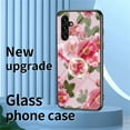 thumbnail image 2 of SaniMore for Samsung Galaxy A54 5G Case, 31 Diamonds Glass Vehicle Magnetic Support Flexible TPU Flower Pattern Cover with 360° Rotatable Ring Kickstand Shockproof Protective Shell, White Flower, 2 of 11