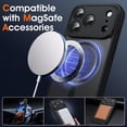 thumbnail image 2 of Funda Magnética Oterkin para iPhone 17 Pro en Negro Mate, 2 of 6