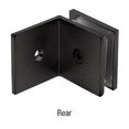 thumbnail image 4 of CRL SGC039MBL Matte Black Fixed Panel Square Clamp With Large Leg, 4 of 4