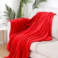 thumbnail image 1 of Home Textile Blanket Clearance Solid Color Blanket Flannel Blanket Coral Fleece Blanket Farai Fleece Gift Blanket Air Conditioning Blanket, Home Textile Blanket, 1 of 4