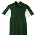 thumbnail image 5 of Sport-Tek Side Blocked Micropique Sport Wick Polo-2XL (Forest Green/White), 5 of 6