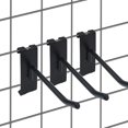 thumbnail image 3 of shiyou-20 PCS Hooks 4 Inch, Display Hooks for Grid Wall, Hooks for Grid Wall Panel, Black, 3 of 4