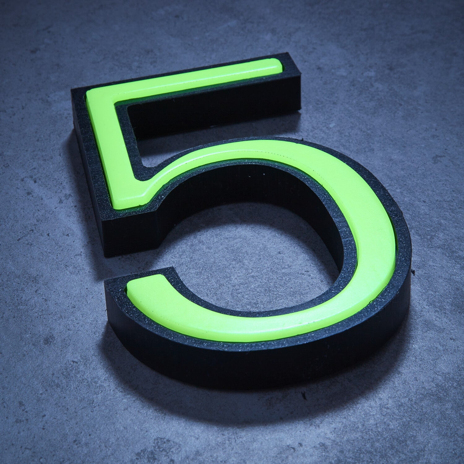 Glow in the Dark House Numbers Green / Solar Powered House Numbers