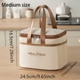 thumbnail image 5 of HGIEYS Insulated Lunch Bag for Men & Women - Leakproof Cooler Tote with Adjustable Shoulder Strap, 5 of 9