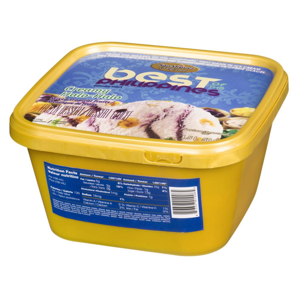 San Miguel Gold Label Ice Cream Halo-Halo Tub