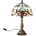 thumbnail image 3 of 12-Inch European Baroque Tiffany Table Lamp Bedroom Lamp Bedside Lamp, 3 of 3