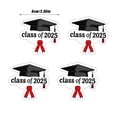 thumbnail image 3 of Binwennn 4Pcs Graduation Season Stickers Classic Graduation Cap Pattern Sticker For Cards Invitations For Graduation Party B Pronoun Stickers Photo Props for Toddlers Random Stickers Pack Gaming, 3 of 8