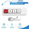 thumbnail image 4 of Teclado Mecánico RGB para Juegos, 4 Teclas Programables con Macros, Diseño Ergonómico con Cable para PC/Computadoras de Escritorio, 816B, 4 Teclas, ., 4 of 5