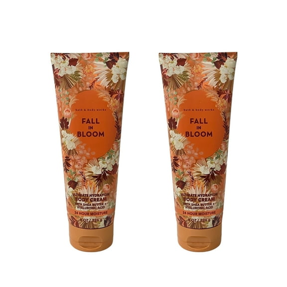 Bath & Body Works Fall In Bloom Body Cream 8 fl oz 2 Pack