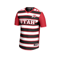 thumbnail image 2 of Unisex GameDay Greats #1 Red Utah Utes Lightweight Soccer Fashion Jersey, 2 of 3