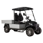 Massimo MVR Cargo Max Electric Utility Golf Cart 48V 5kW Motor - Black