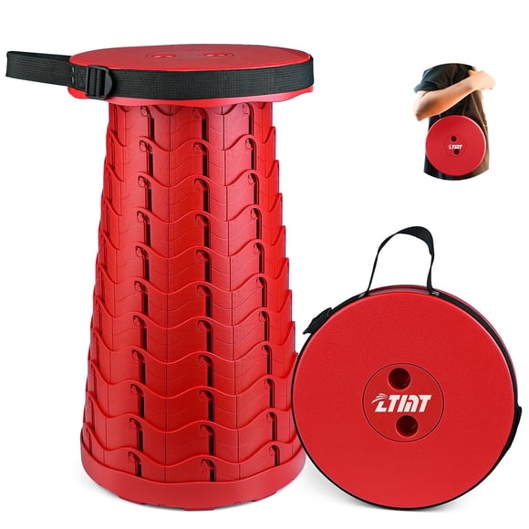 Banco Plegable ZTMT Portátil Ligero Ajustable Altura 18 cm